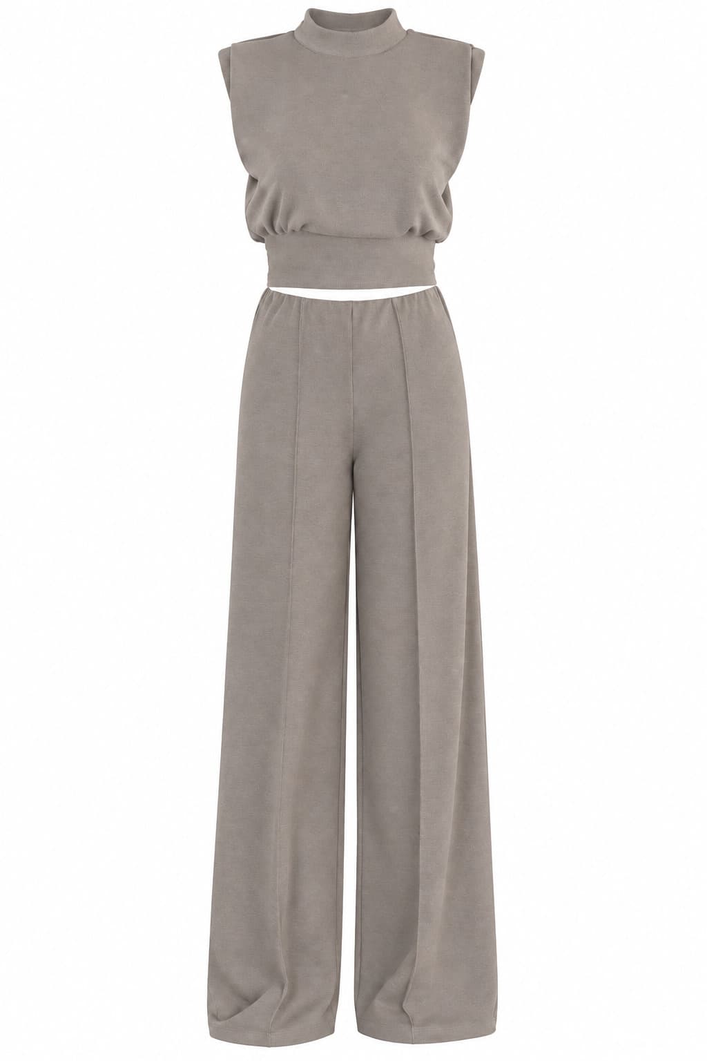 Conjunto gris beige, foto de producto de frente 1