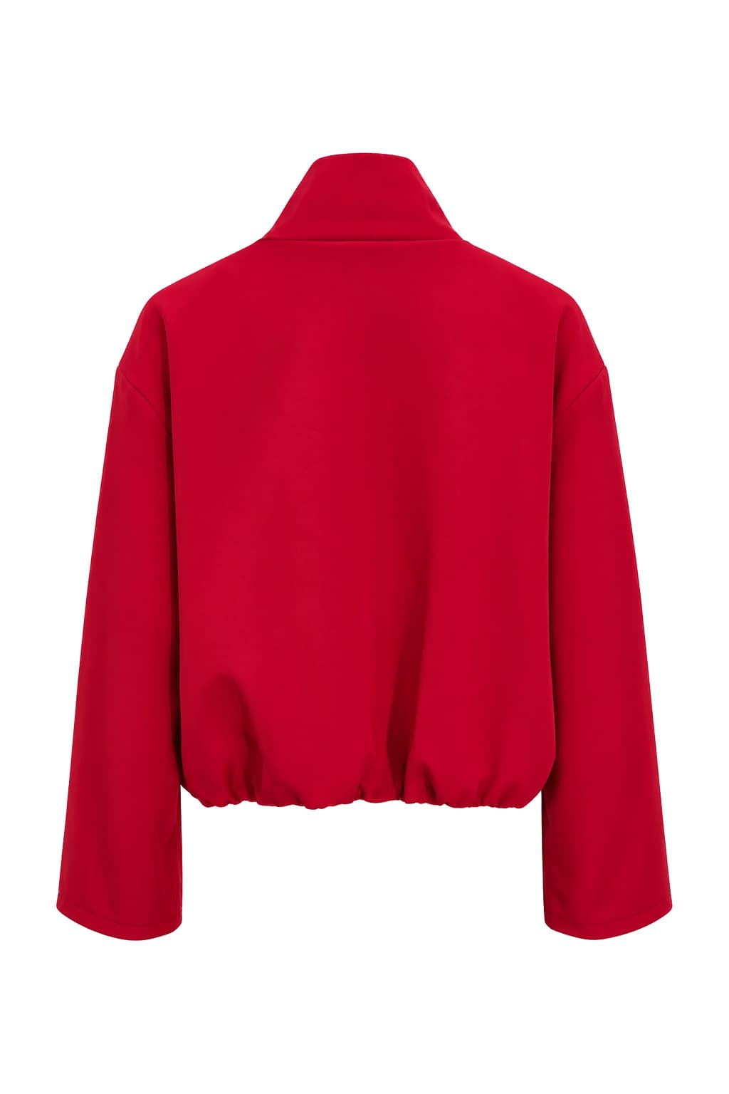 Chaqueta corta Rojo, foto de producto de espalda
