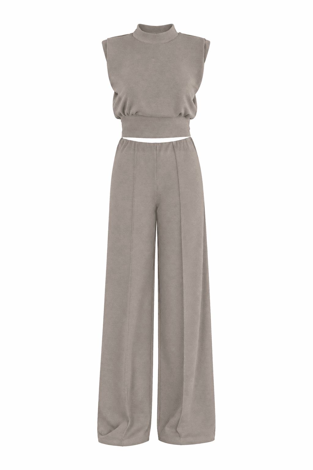 Conjunto gris beige, foto de producto de frente 1